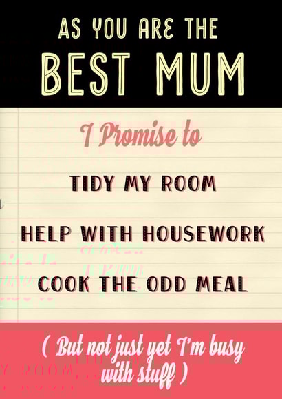 You are the best mum created by Jon Higham