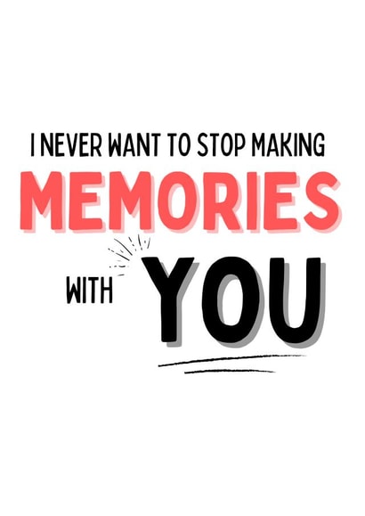 memories making Valentines Day Card 12379 created by Original Fox Cards