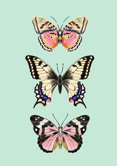 butterfly butterflies Card 22450 created by Andrea Lauren