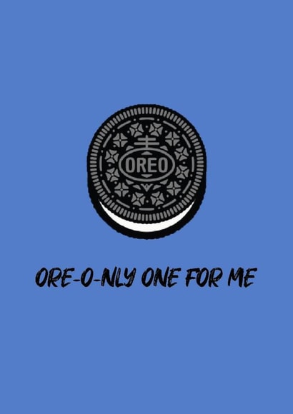 oreo cookies Valentines Day Card 40118 created by CardinallyEmma
