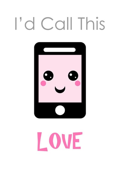 Call This Love Love Card 40585 created by Eilidh Murphy
