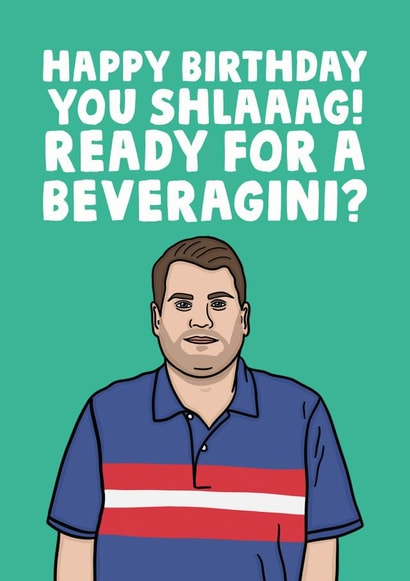 gavin and stacey SHLAG Birthday Card 13285 created by Studio Doodles