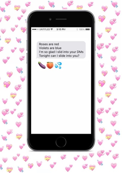 text boyfriend Valentines Day Card 40229 created by metoyou