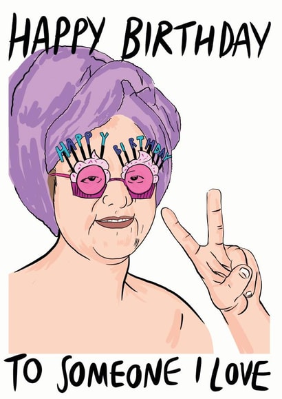 To someone I love Lewis Capaldi birthday card created by Stacie Charlton