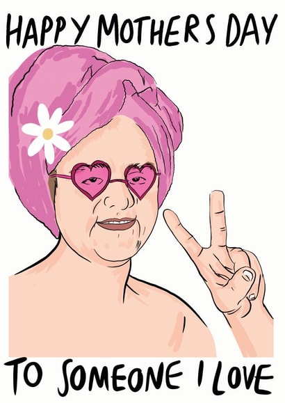 lewis capaldi someone I love Mothers Day Card 10300 created by Stacie Charlton