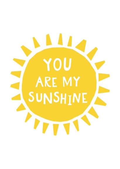 you are my sunshine Love & Friendship Card 12942 created by Emma Henderson
