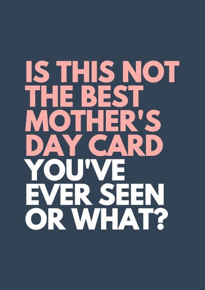 ever seen or what Mothers Day Card 28029 created by Redrakoon