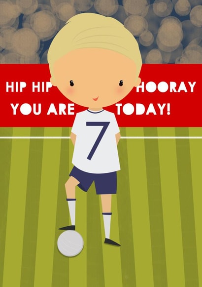 football seven Birthday Card 11243 created by Bells Scambler