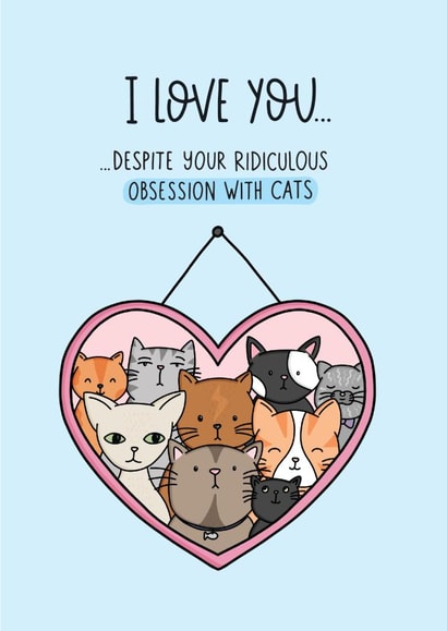 despite ridiculous Valentines Day Card 40542 created by Inky in the Wild