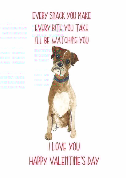 every snack you make Valentines Day Card 14146 created by Sarah Maddox