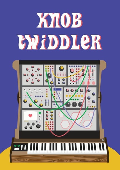 knob twiddler dj Valentines Day Card 9502 created by The Fidorium