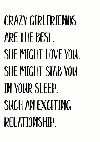 crazy the best Valentines Day Card 27512 created by The Monochrome Bow