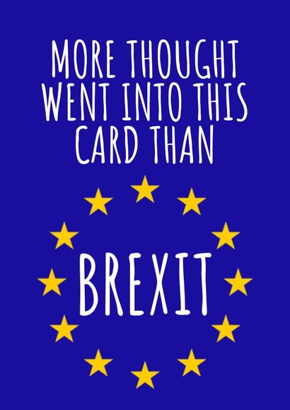 eu more thought Birthday Card 15284 created by Hardly Appropriate