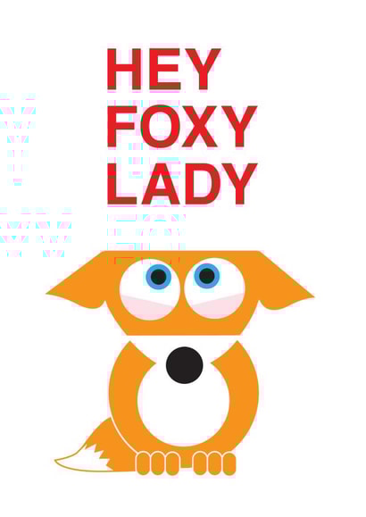 cute fox Card 23072 created by Angelica Yiacoupis