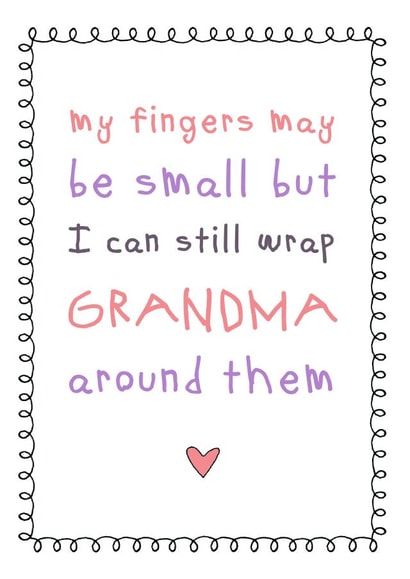 Grandma themed card created by Cloud 9 Design
