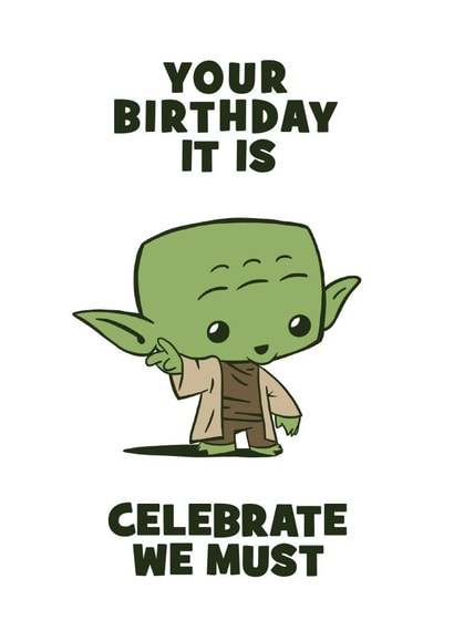 yoda star wars Card 22893 created by Christina Connelly
