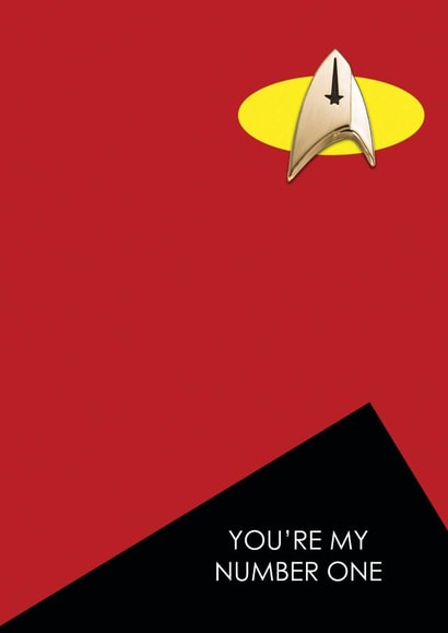 My number one Star Trek card created by Zipadeedoodle