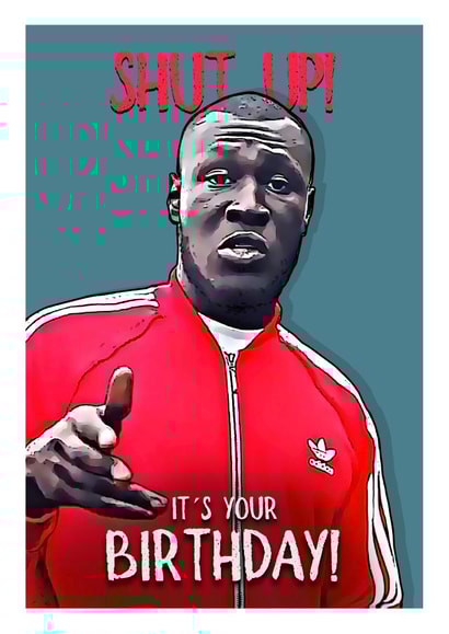 shut up Card 38978 created by Bad Taste Cards