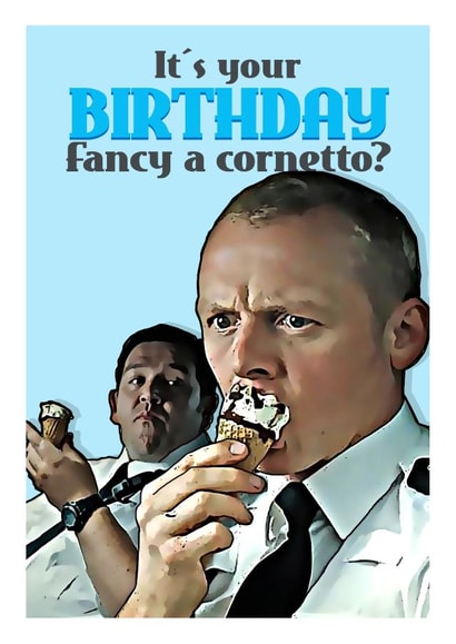 cornetto simon Card 38981 created by Bad Taste Cards