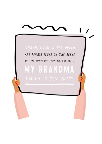 opra kylie Mothers Day Card 31154 created by Joanna Miller