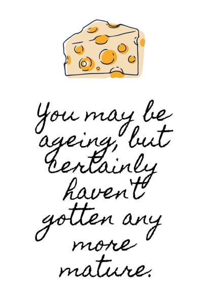 ageing certainly Birthday Card 16637 created by ADorable
