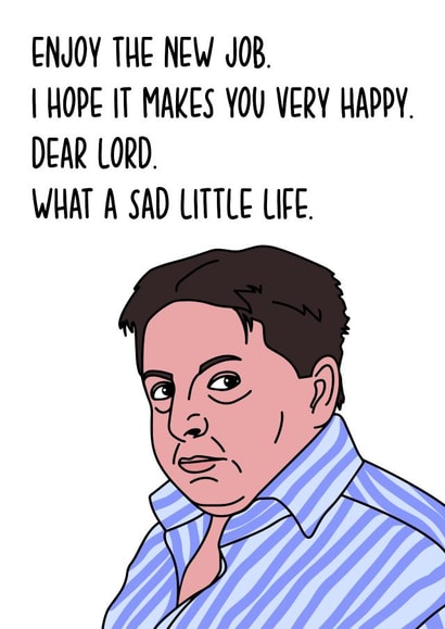 makes very happy New Job Card 9364 created by Peabody Studio