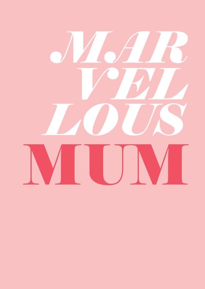 marvellous adult Mothers Day Card 2846 created by Always Sparkle