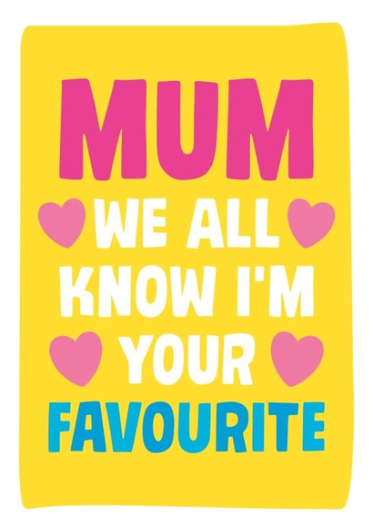 we all know Mothers Day Card 3049 created by Dean Morris Cards
