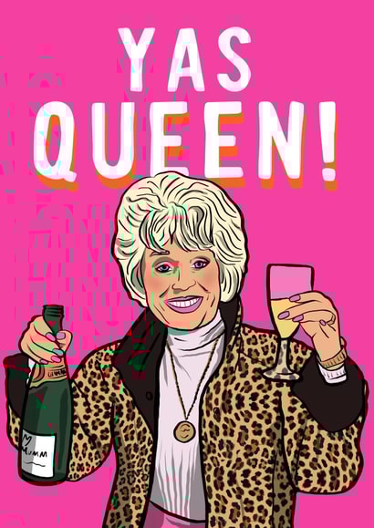 peggy mitchell eastenders Birthday Card 13998 created by Foggish