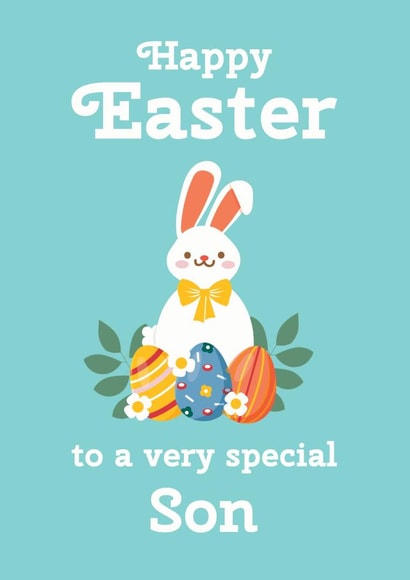 easter bunny animal Easter Card 4808 created by Hello Fridays Studio