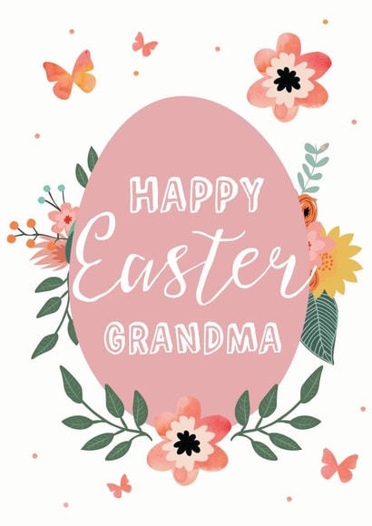 easter grandma Easter Card 4809 created by Hello Fridays Studio