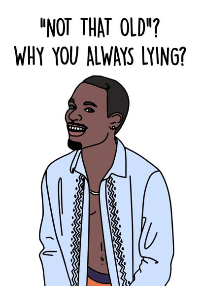 meme why Birthday Card 31824 created by Peabody Studio