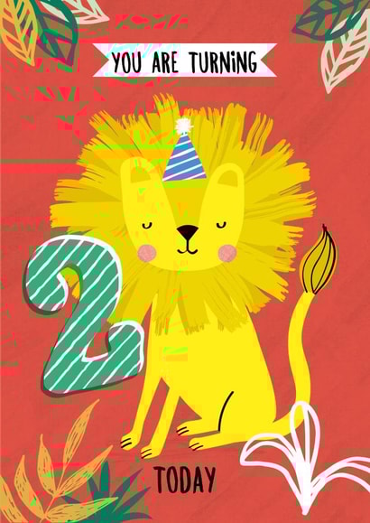 two 2nd Birthday Card 16433 created by Jessica Eyre
