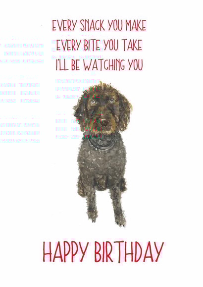 every snack make Birthday Card 14170 created by Sarah Maddox