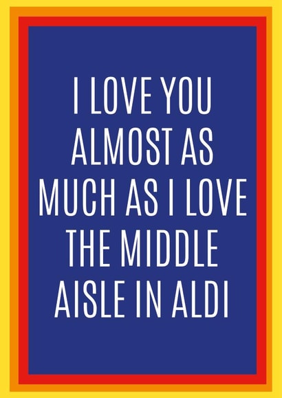 aldi middle aisle Birthday Card 9117 created by Pack a Punch Designs