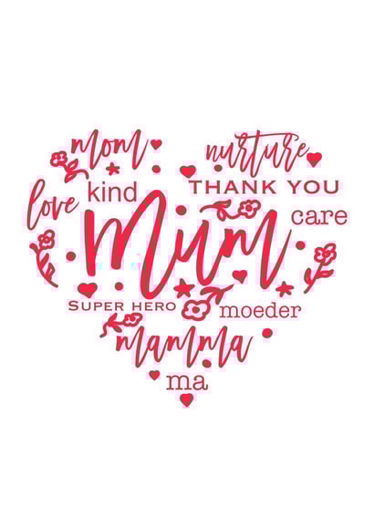 Mom mum Mothers Day Card 39682 created by suzcreate