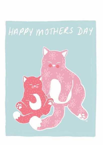 adult illustration Mothers Day Card 16623 created by That Fat Cat Illustration