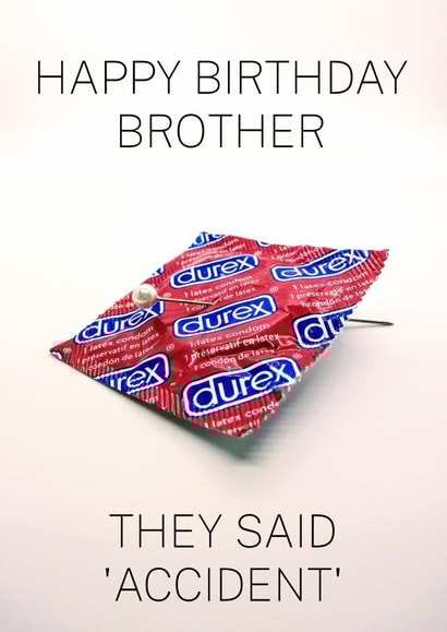 BROTHER BIRTHDAY Card 38566 created by NaughtyLittleThings