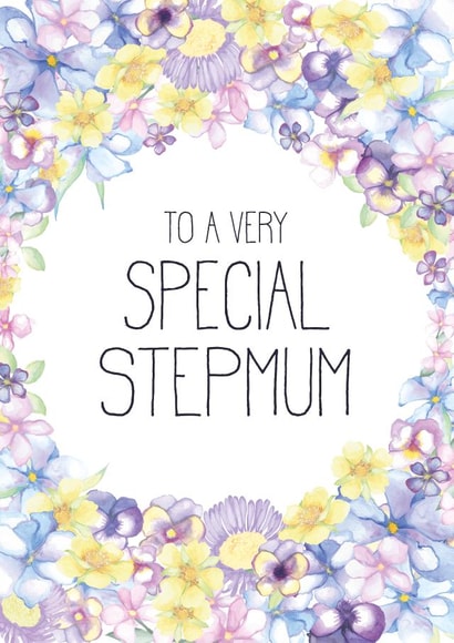 Special Stepmum Floral Card created by Zoe-Claire