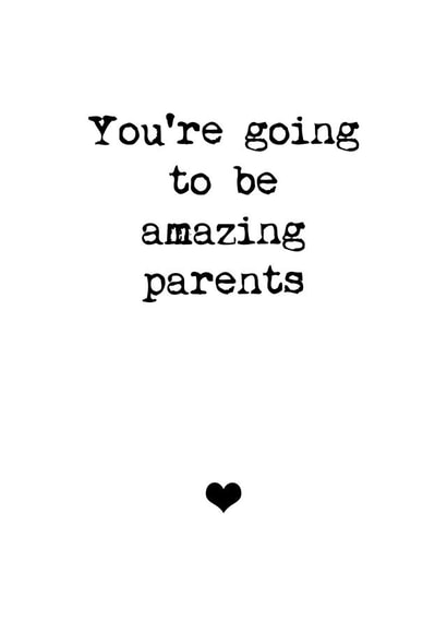 Amazing new parents card created by Audrey & Coco