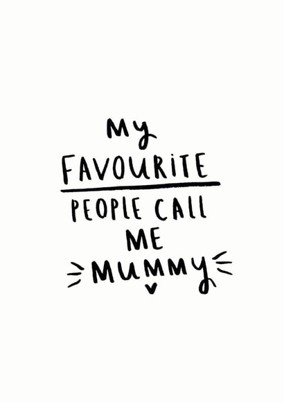 adult typography Mothers Day Card 38535 created by Ellie Ellie