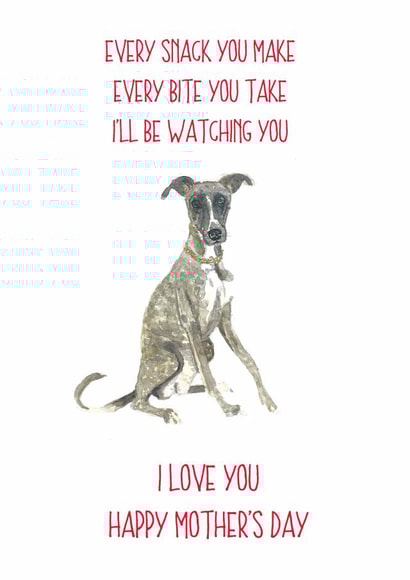 every snack Mothers Day Card 14178 created by Sarah Maddox