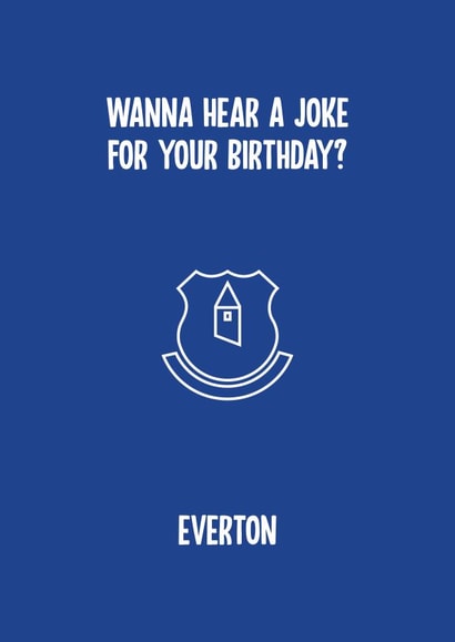 everton football Birthday Card 11679 created by Rishi