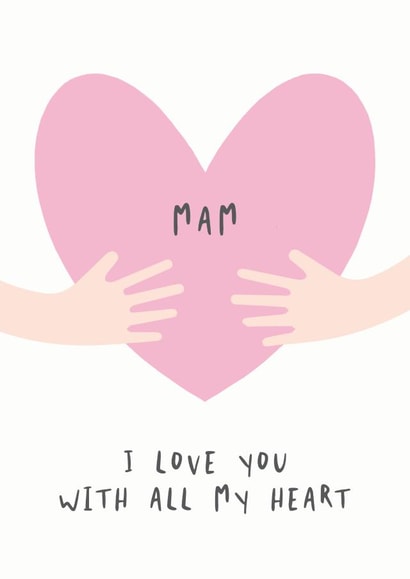 mam all my heart Mothers Day Card 10622 created by Studio 9