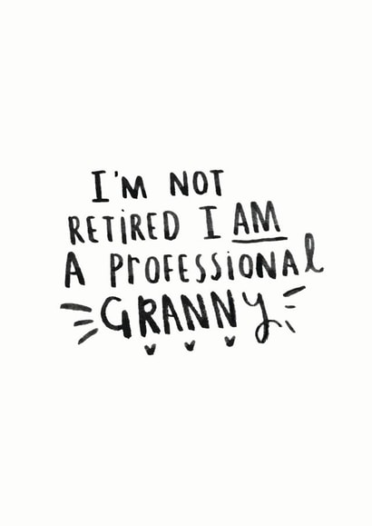 professionaly granny Love & Friendship Card 14658 created by Ellie Ellie