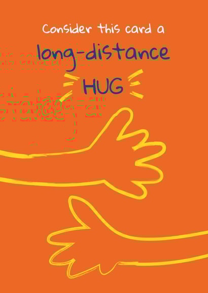 sendasmile long Thinking of you Card 17040 created by Kewl cards