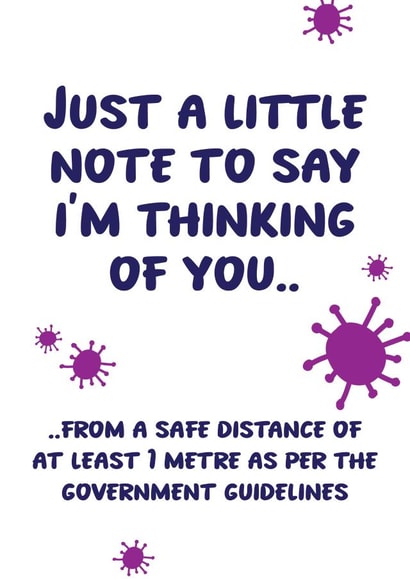 little note Thinking of you Card 32089 created by Shutterjunkie