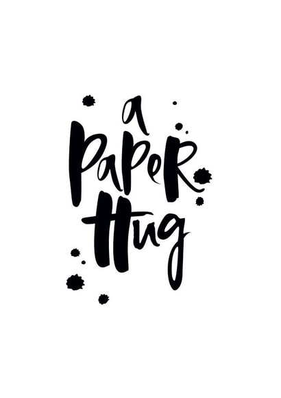 paper sendasmile Thinking of you Card 10565 created by Too Wordy