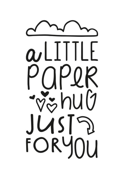 hug themed card created by Jodie Gaul & Co