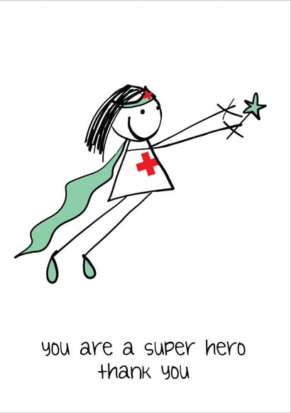 NHS nurse Thank You Card 38032 created by Lucy Likes It